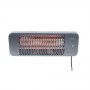 SUNRED | Heater | LUG-2000W, Lugo Quartz Wall | Infrared | 2000 W | Number of power levels | Suitable for rooms up to m² | Grey - 2